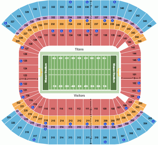 Nissan Stadium Seating Chart Rows Seat Numbers And Club Seats