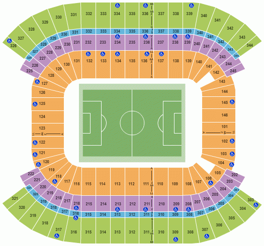 Nissan Stadium Seating Chart Rows Seat Numbers And Club Seats