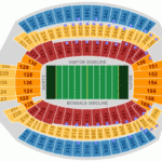 Paul Brown Stadium Seating Chart Paul Brown Stadium Cincinnati Ohio