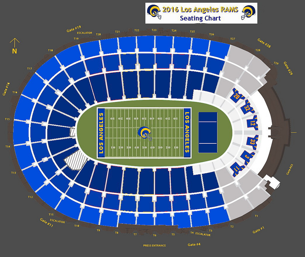 Rams Stadium Rams Stadium Seating Capacity