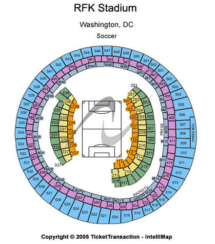 RFK Stadium Tickets And RFK Stadium Seating Charts 2022 RFK Stadium 