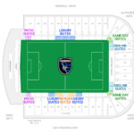 San Jose Earthquakes Suite Rentals Avaya Stadium