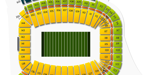 Sanford Stadium Seating Chart
