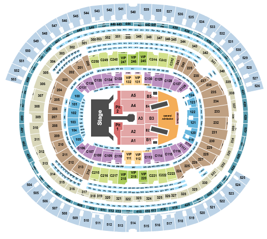 Sofi Stadium Bts Seating Chart Lloyd Rowe Headline