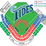 Stadium Seating Chart Norfolk Tides Tickets