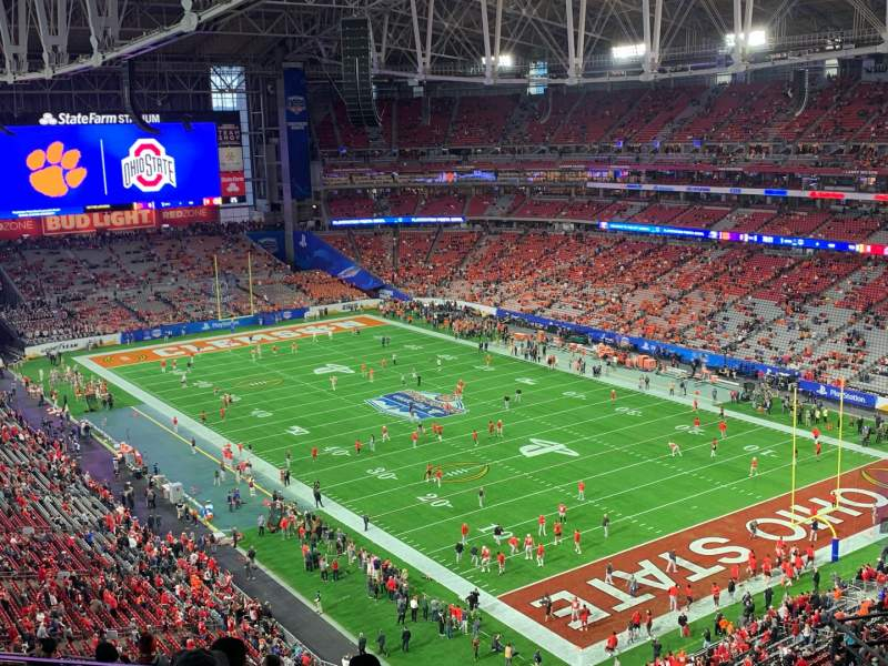 State Farm Stadium Interactive Football Seating Chart