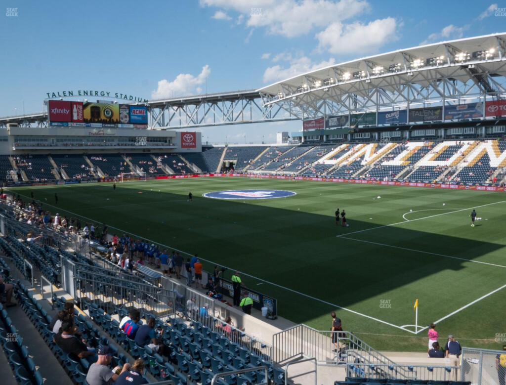 Talen Energy Stadium Section 101 Seat Views SeatGeek
