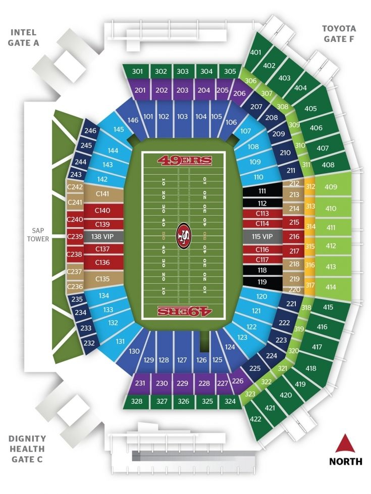 Denver Broncos Stadium Seating Chart 3d Stadium Seating Chart