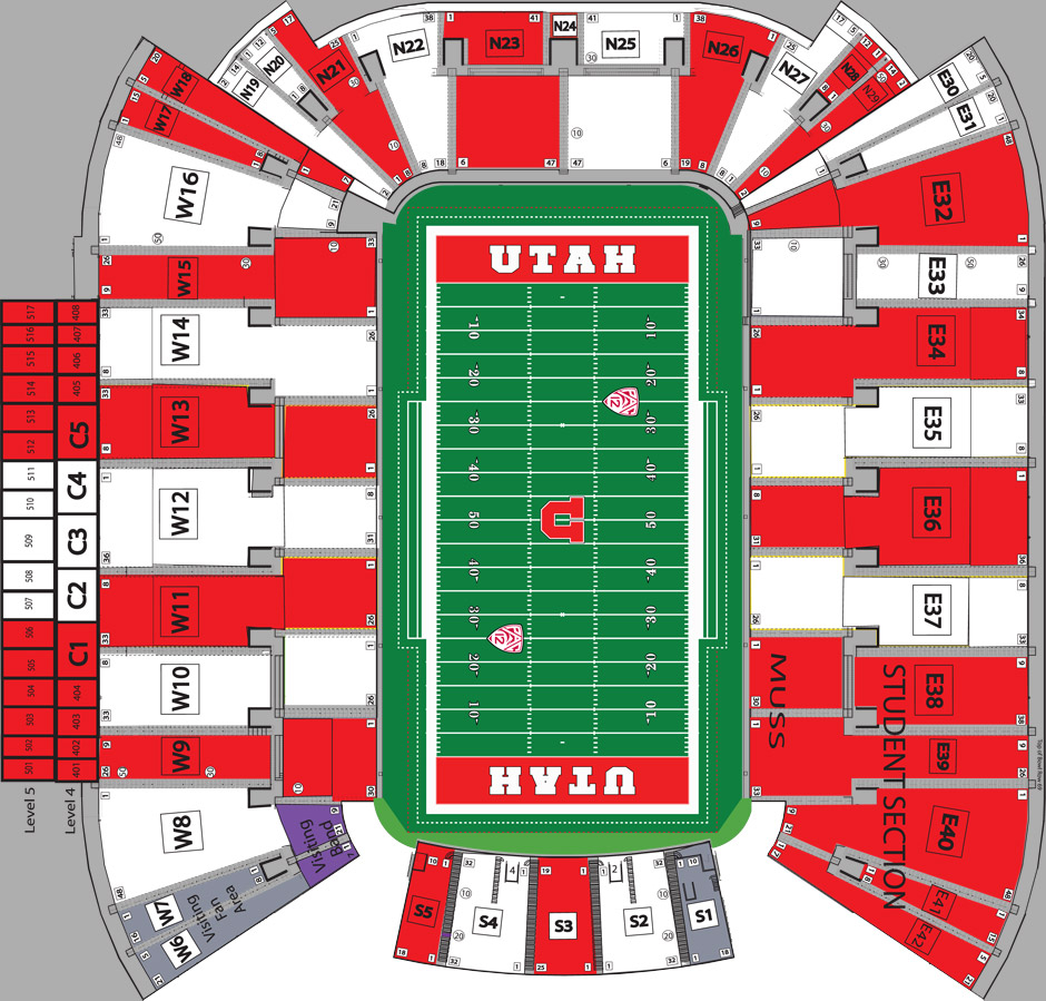 Utes To Stripeout RES For USU Game Block U