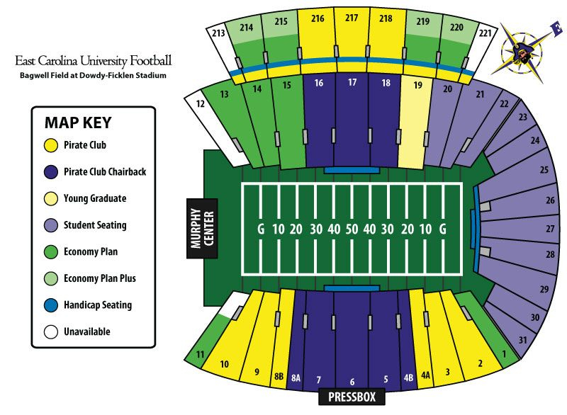 Virginia Tech Football Stadium Seating Chart