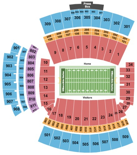 Williams Brice Stadium Tickets And Williams Brice Stadium Seating